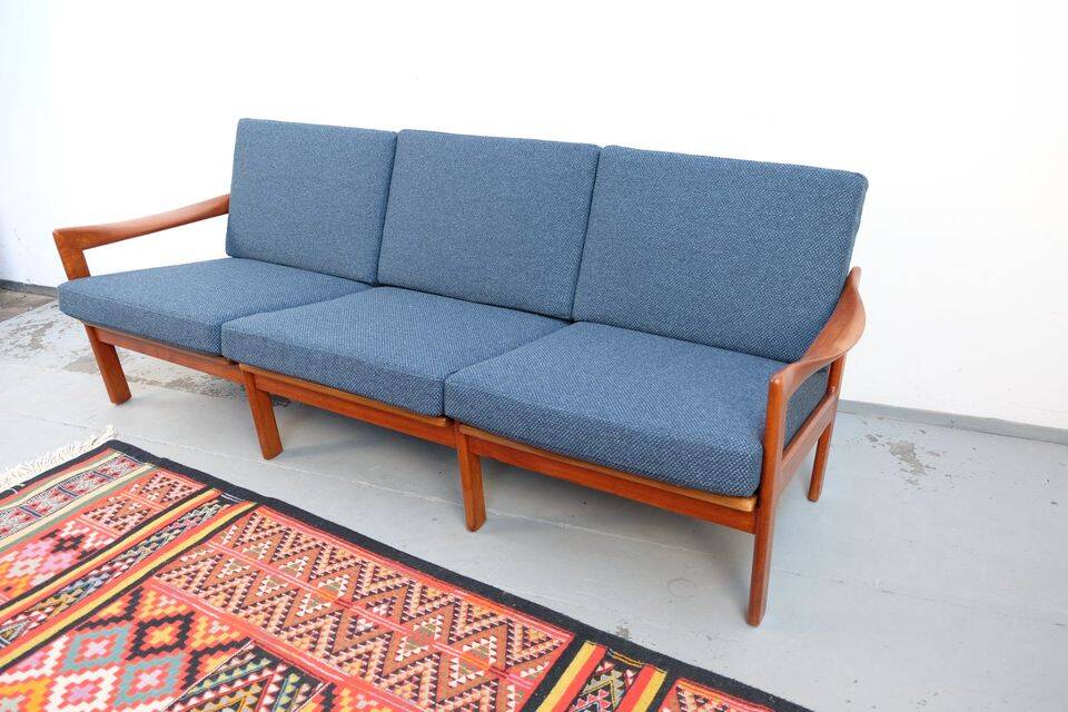 Wikkelsø 3-seater sofa from the mid-century | Teak | Vintage from the 1960s