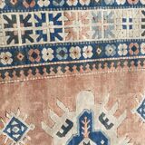 Vintage Turkish carpet Kars Anatolia handmade 224x324 cm