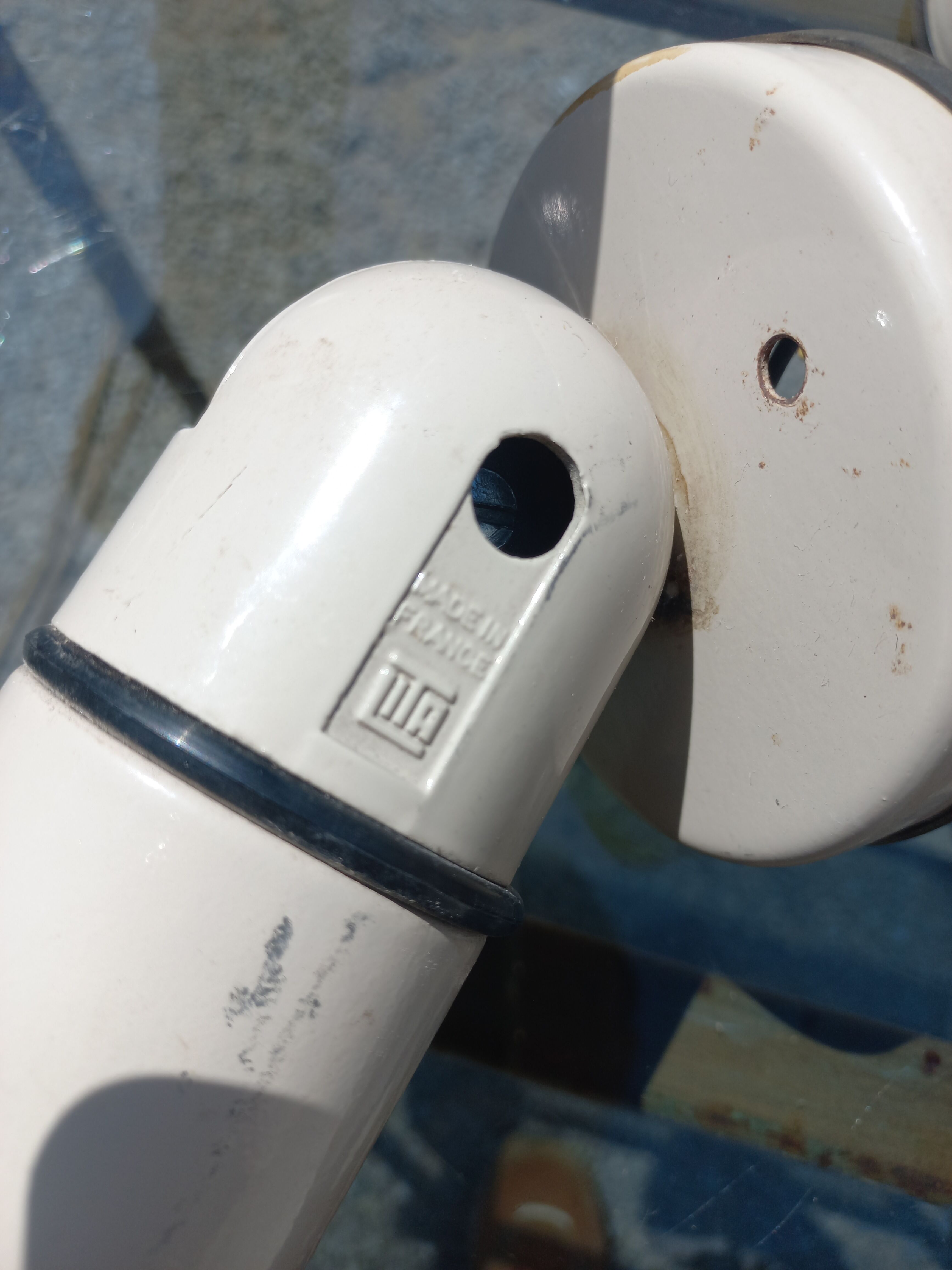 Set of 6 Lita adjustable spotlight wall lamps from the 70s