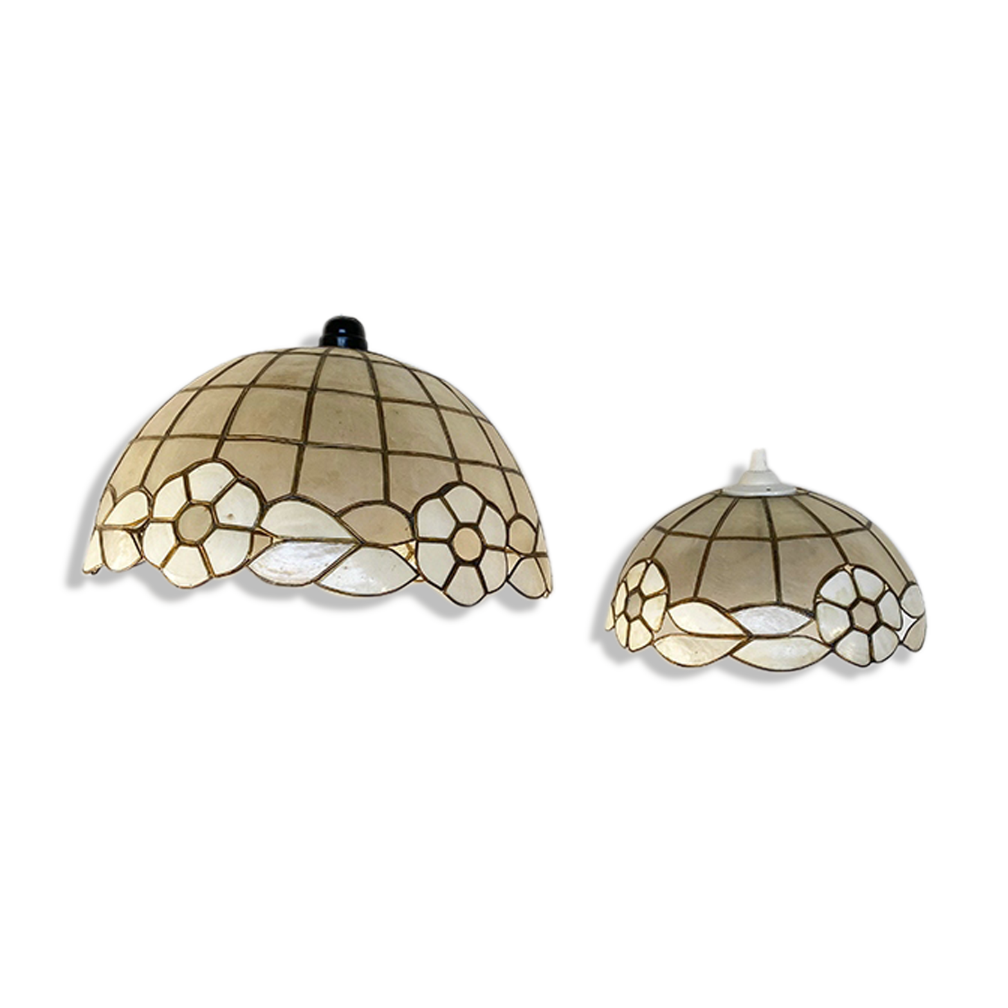 Mother-of-pearl suspensions