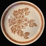 “Vintage” earthenware plates 6 flat & 6 deep