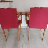 pair of moustache bridge chairs
