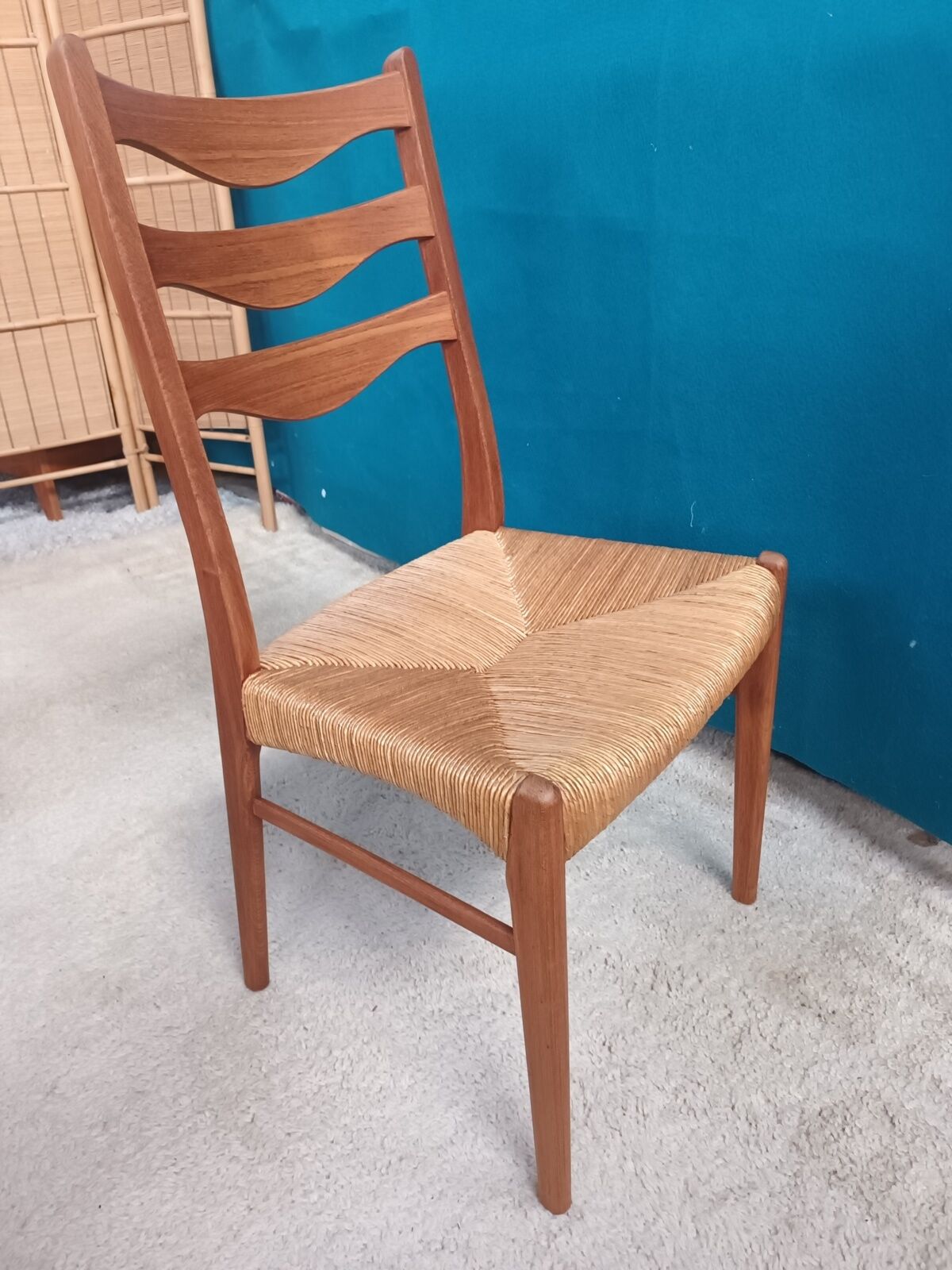 Series of 4 Danish teak chairs Arne Wahl Inversen