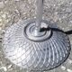 Ashtray metal on foot height 80 cm