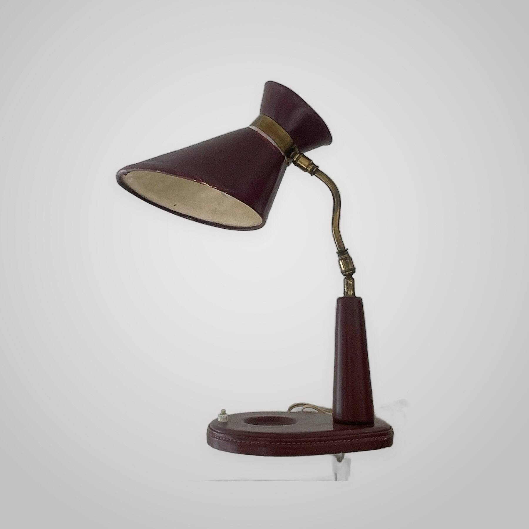 Jacques Adnet lamp