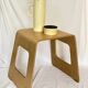 Tabouret/Table d'appoint en contreplaqué vintage Benjamin Birch, Lisa Norinder pour IKEA