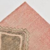 3x12 Pale Red Brown Vintage Runner Rug 80x380Cm SK 21977