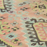 Anatolian handmade kilim rug 298 cm x 154 cm