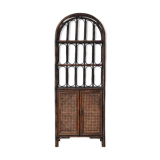 Vintage rattan shelf