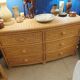 Wicker chest of drawers