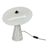 Rare Postmodern Terrazzo Table Lamp 'EON' in Memphis Style by IKEA, Sweden 1990s