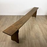 Banc de ferme ancien 2 mètres