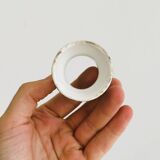 Set of 4 antique earthenware egg cups