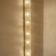 Large Vintage Murano Glass Brass Wall Lamp
