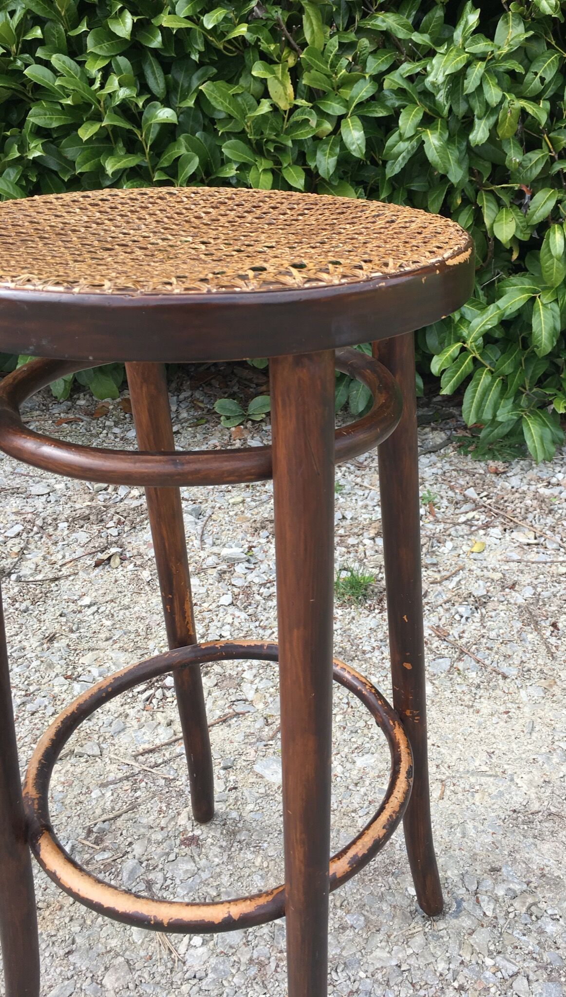Pair of bar Thonet stool