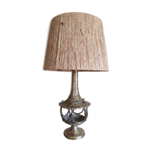 lampe brutaliste en bronze - max