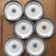 Series of 6 vintage flat plates from st amand "primax"
