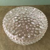 Glass globe worked with bubble effect for ceiling lamp