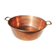 Old jam basin in copper