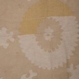 Hand knotted rug, vintage turkish rug 152x154 cm