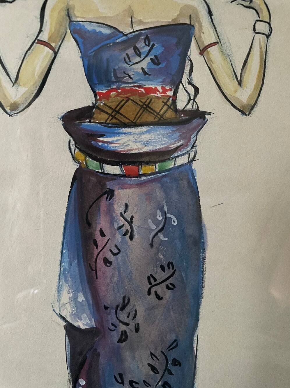 Fashion study G. Mazoyer