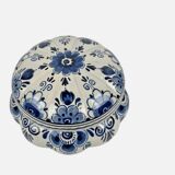 Delft blue and white ceramic candy dish