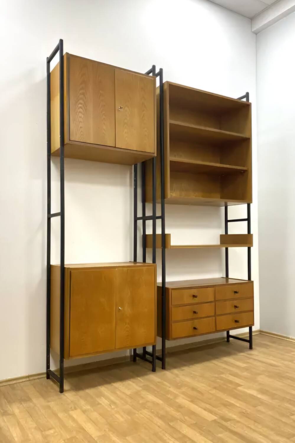 Drevotàr storage unit, Czech vintage 1960s
