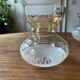 Set of 4 globes of glass lampshades, old, vintage