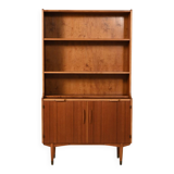 Hugo Troeds teak bookcase with pull-out desk