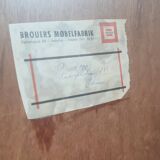 Shelf and bar furniture, Danish, in Rosewood and Brass, Erik Brouer 1960.