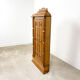 Antique oak shallow wall cabinet.