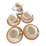 Aubecq coffee service spring décor