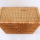 Commode vintage en osier - Années 1960