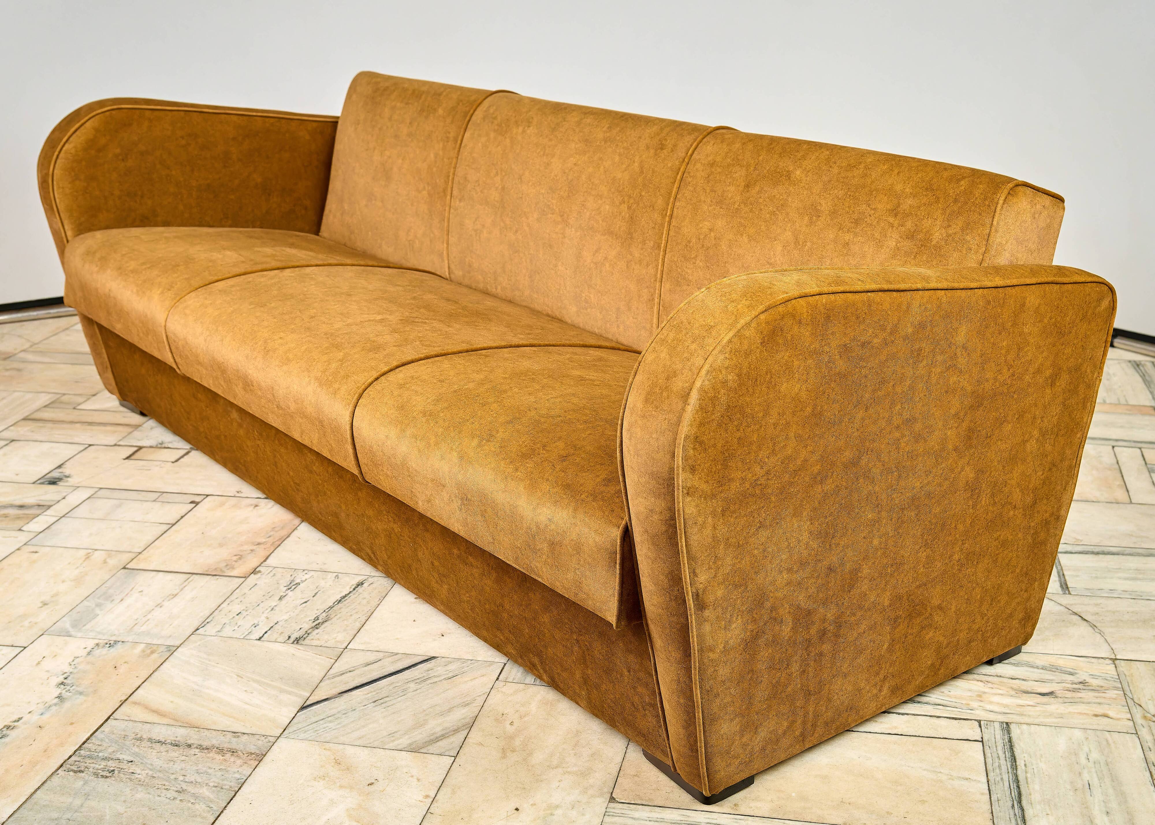 Catalogue art deco sofa H-363 designed by Jindrich Halabala for UP Zavody.