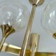 Large vintage glass sconce from Sciolari