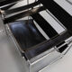 Marcel Breuer “wassily’ B3 chairs black leather for Gavina set/2