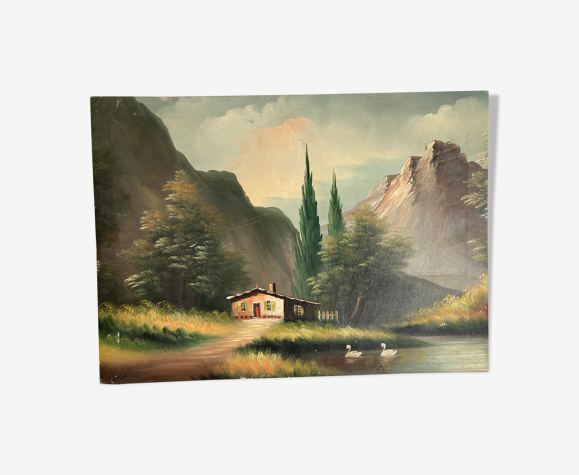 Huile sur toile
