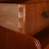 Mahogany bookcase with storage space