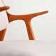 Scandinavian oak armchair, 1960s