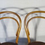 Set of 2 bistro chairs N°14 by Turpe - Germany 1900 -