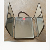 Triptych barber mirror  60x19cm