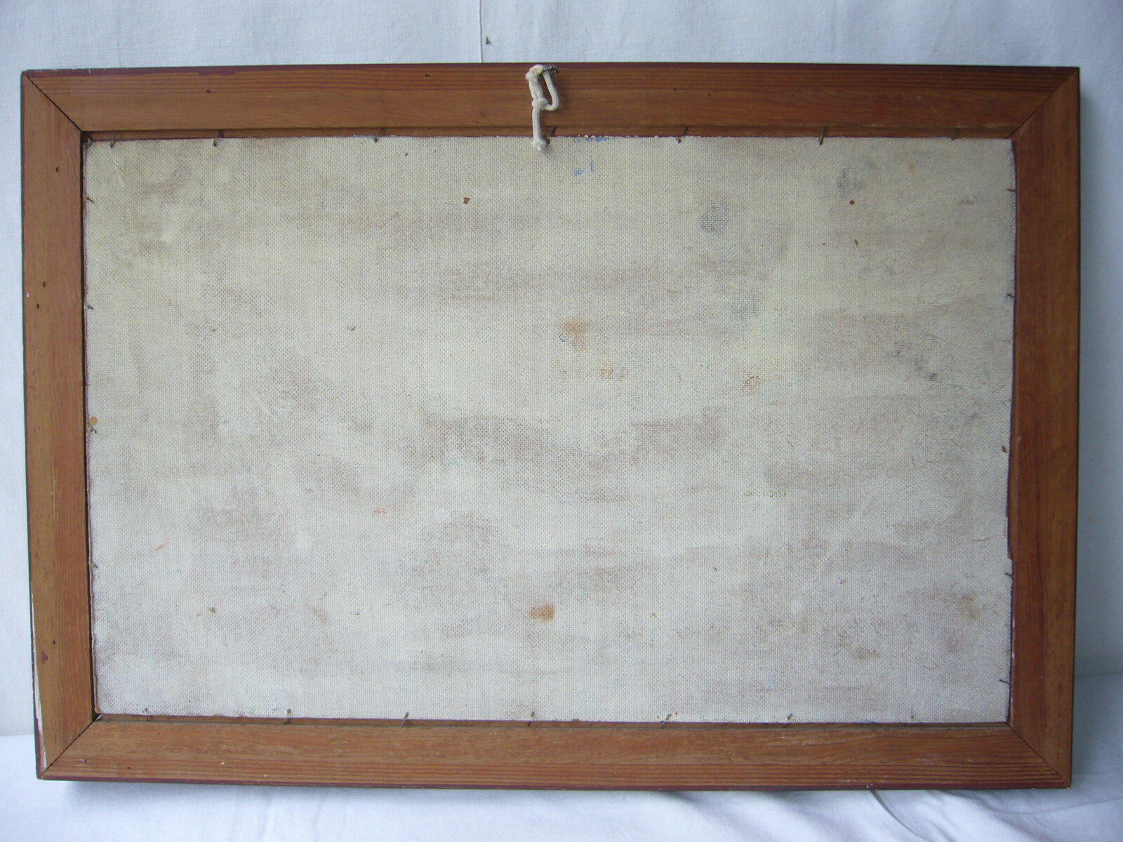 Oil board on panel depicting a signed seaside scene