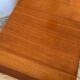 Vintage storage cabinet sliding doors feet compass