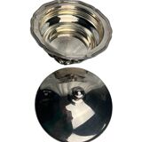 Tableware, silver-plated metal vegetable dish by Guildart, 20th century