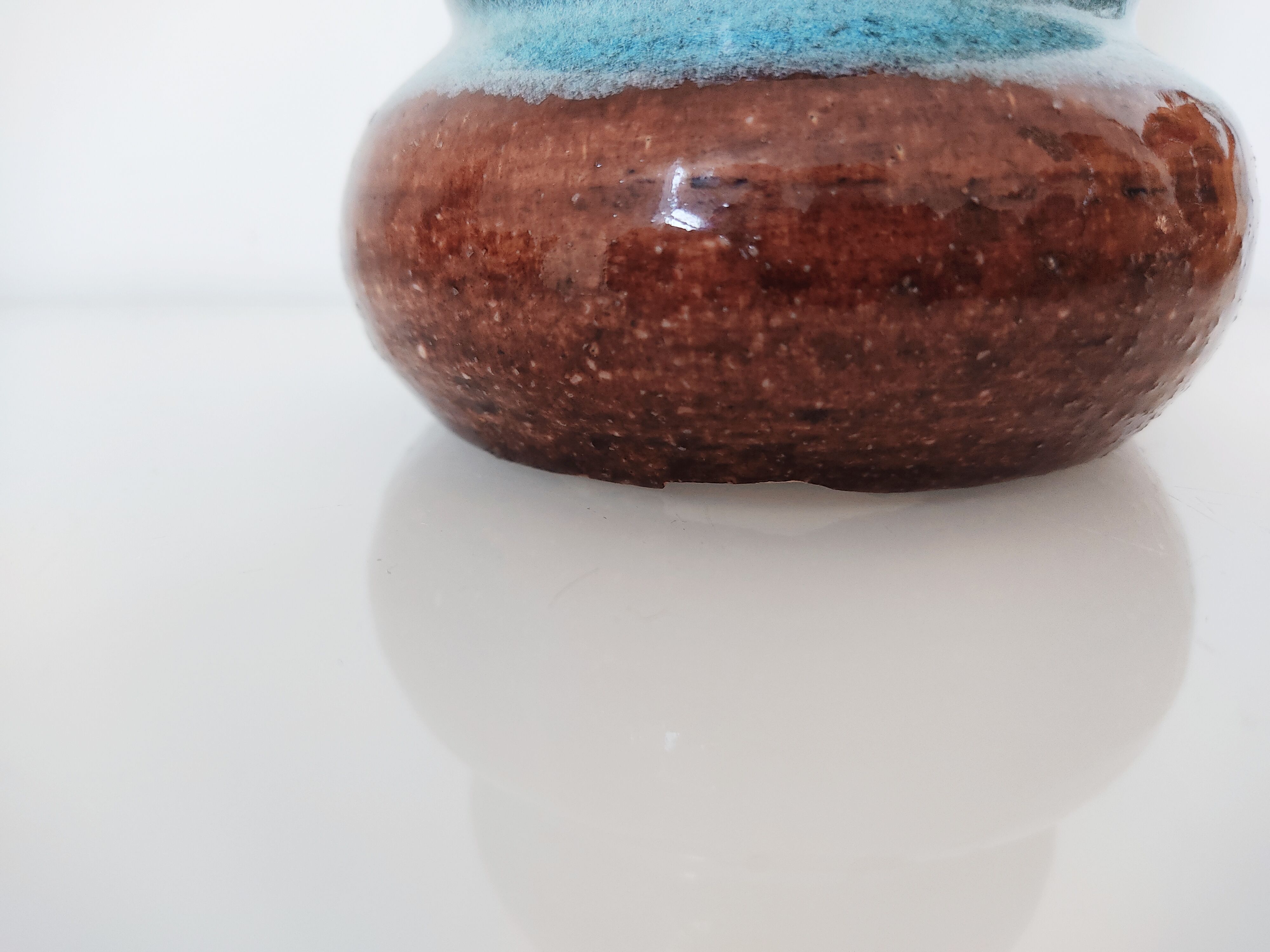 Ceramic vase Accolay signed