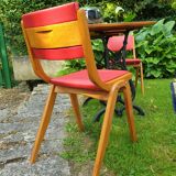 Paire de chaises Boomerang Mid-Century