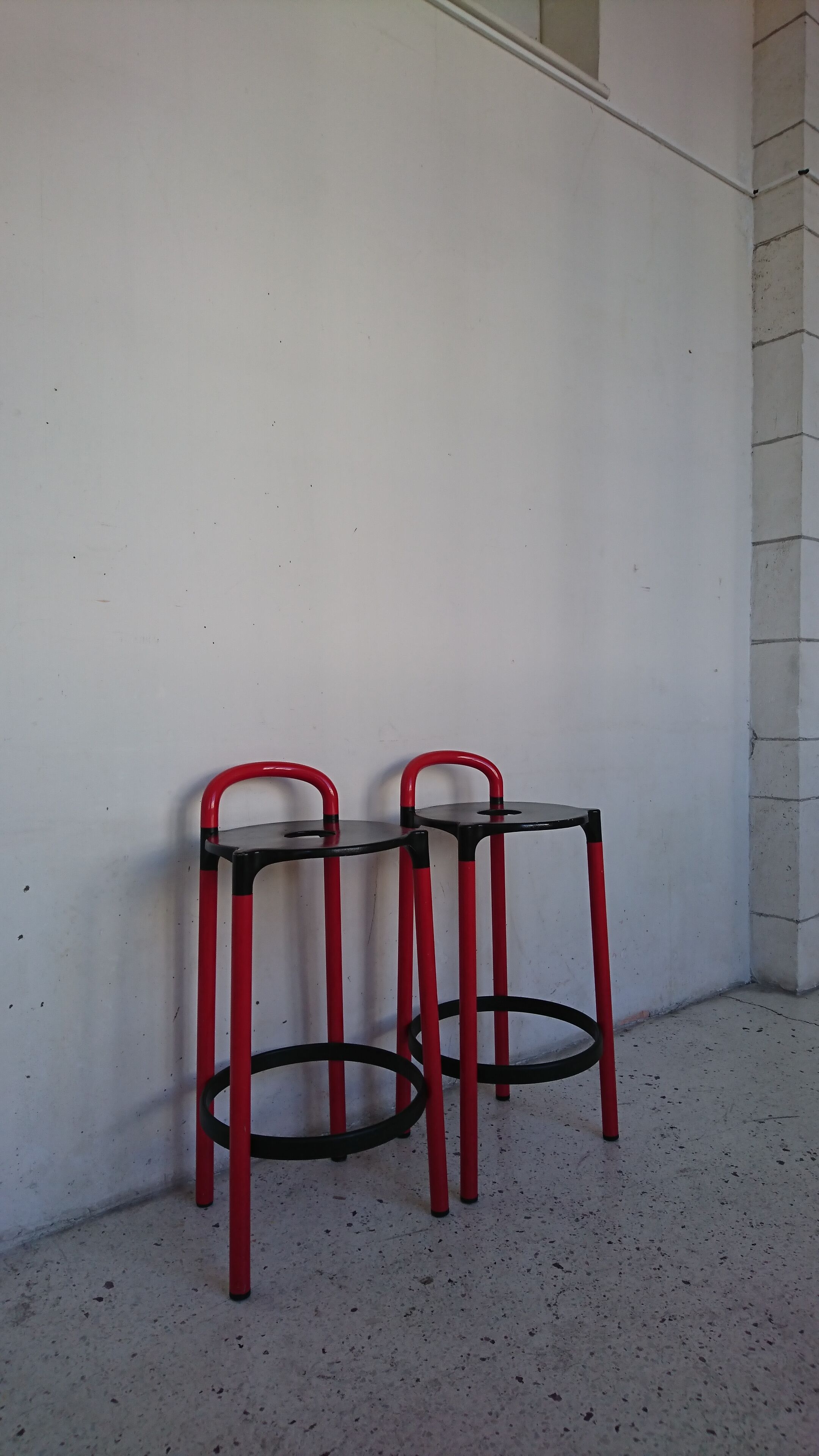 Paire de tabourets de bar Kartell design Anna Castelli Ferrieri