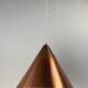 Perforated copper hanging pendant, Nordisk Solar, Denmark