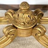 Table de milieu en bois doré, style Louis XV – fin XIXème