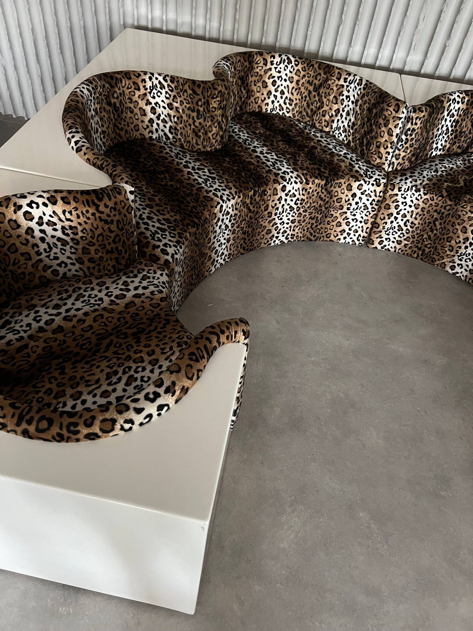 Sofa Safari vintage par Archizoom pour Poltronova